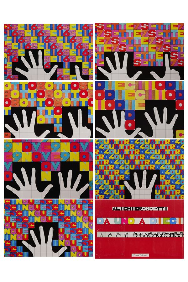 Alighiero Boetti - Da uno a dieci