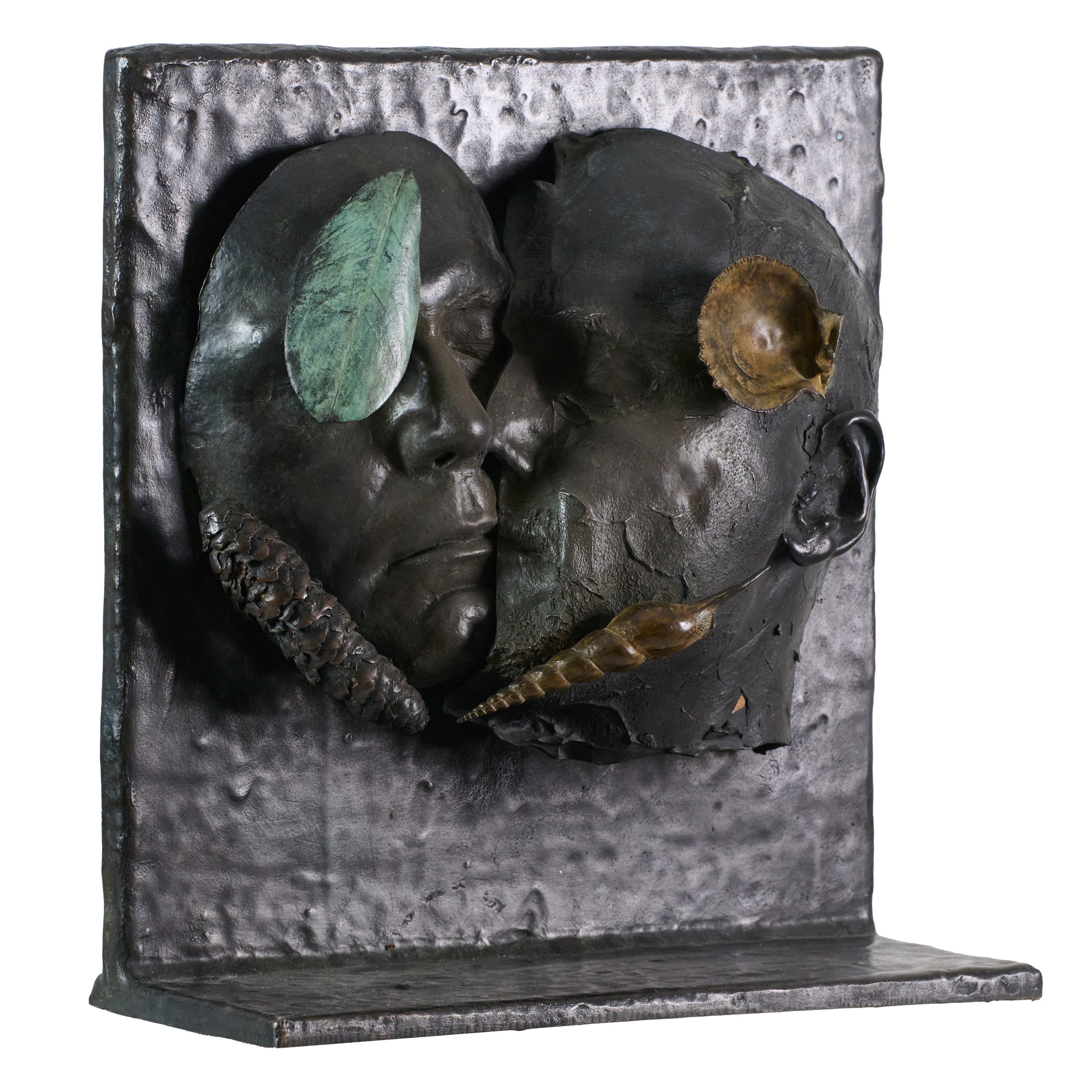 Bruno Ceccobelli - Natural durante, scultura in bronzo
