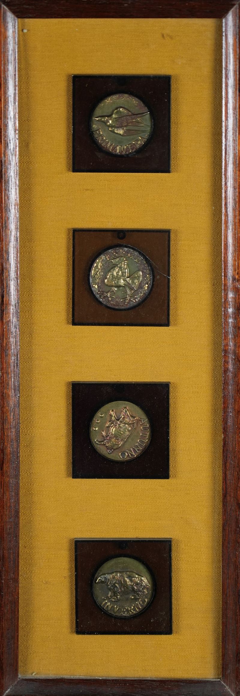 Luciano Minguzzi - Quattro opere in bronzo: Primavera, Estate, Autunno e Inverno (esemplari multi...