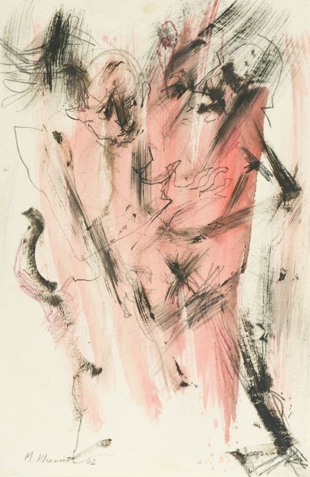 Marinela Klonaris : Figure  (1962)  - Asta Arte Moderna e Contemporanea - Fabiani Arte