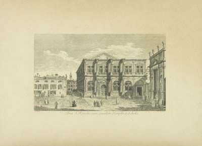 Antonio Visentini - Area S. Rocchi Cum Ejusdem Templo Et Scola