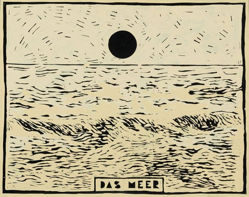 Aldo Mondino - Das Meer