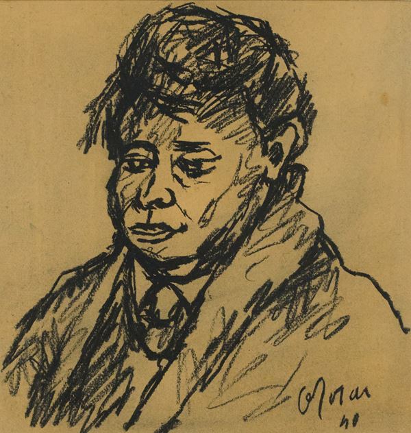 Ottone Rosai - Figura maschile
