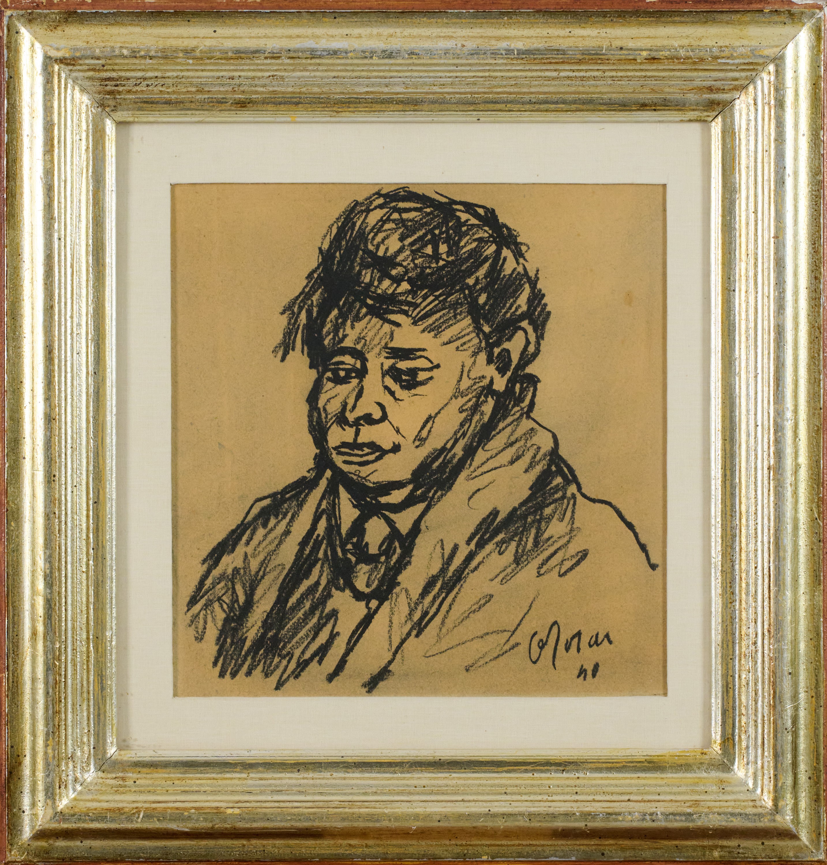 Ottone Rosai - Figura maschile