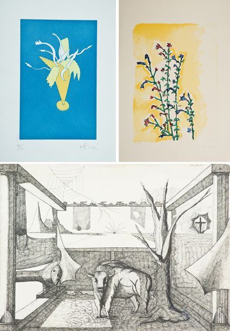 Alinari Luca, Tamburi Orfeo e Marini Silvano - Lotto Unico di Tre Opere