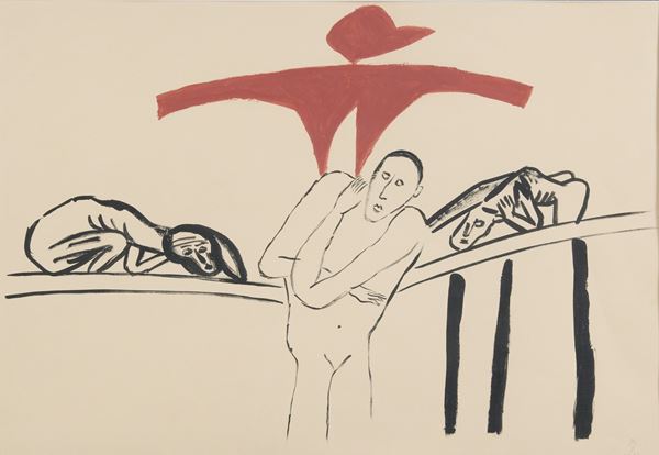 Mimmo Paladino - Senza titolo