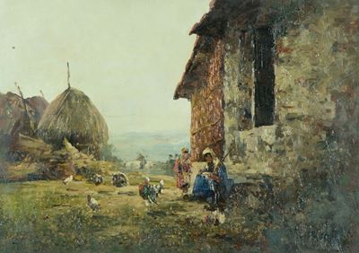 Nell'aia