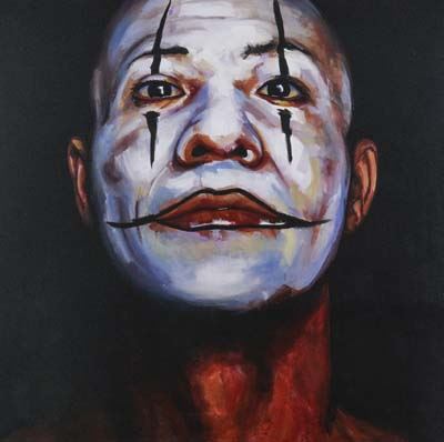 Silvio Porzionato - Volto, olio su tela (2010)