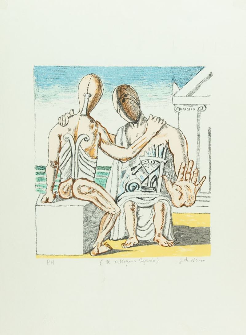 Giorgio De Chirico - Colloquio Segreto