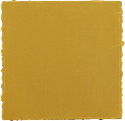 Carré Or, acrilico spatolato su tela (2008)