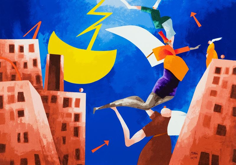 Emilio Tadini - Pace sulla Città  2