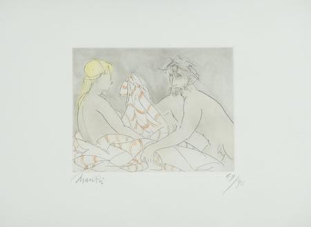 Giacomo Manzù - Ulisse e Penelope