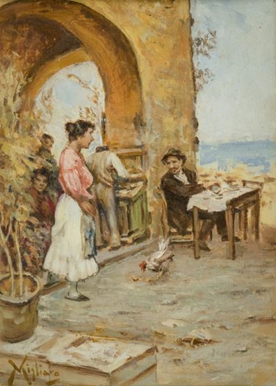 Nell'aia