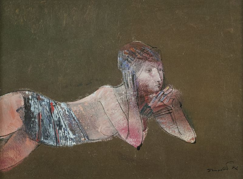 Lino Dinetto - Donna Sdraiata