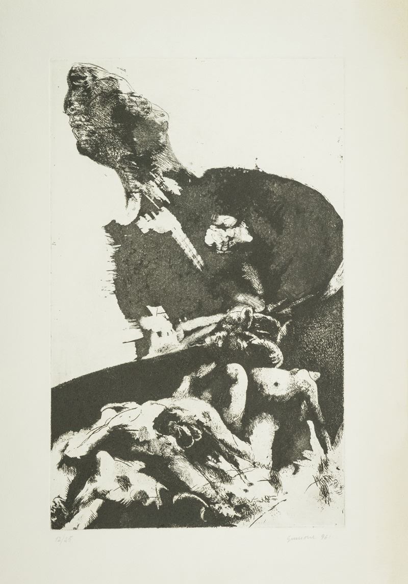 Piero Guccione - Figura