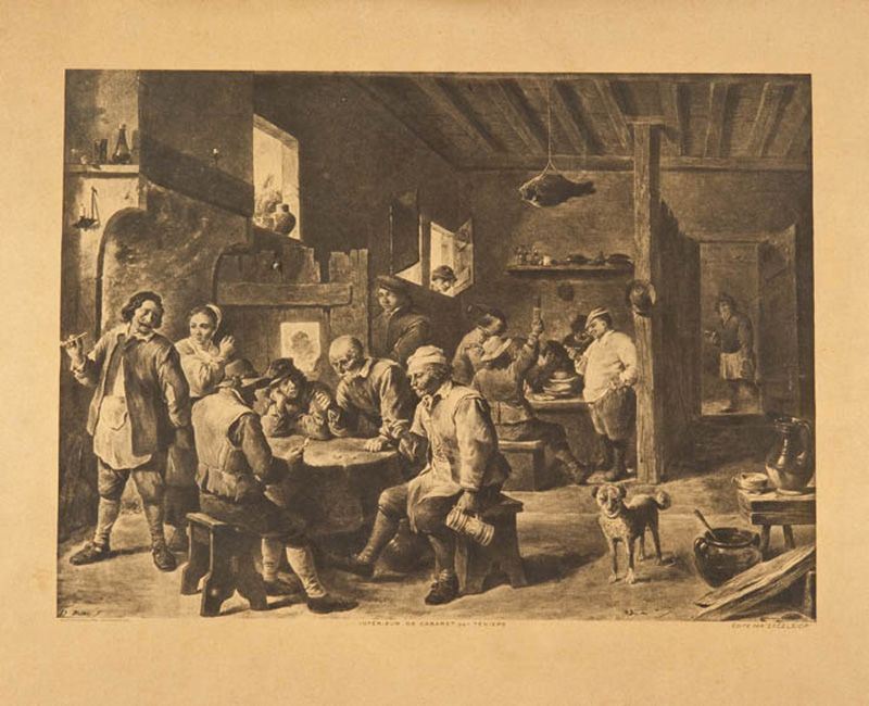 Anonimo - Intérieur De Cabaret Par Teniers