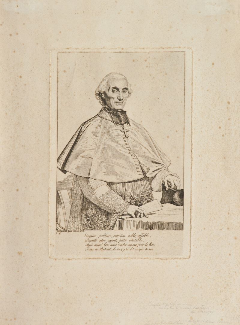 Jean August Dominique Ingres - Gabriel Cortois De Pressigny