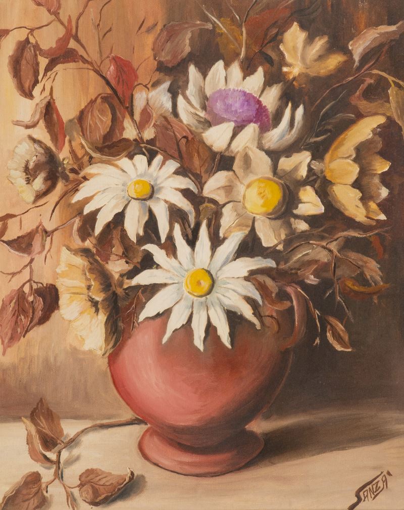 Sebastiano Anzà - Vaso di Fiori