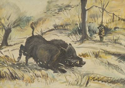 Scena di Caccia