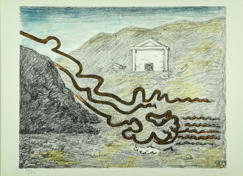 Giorgio De Chirico - Il Fiume Misterioso
