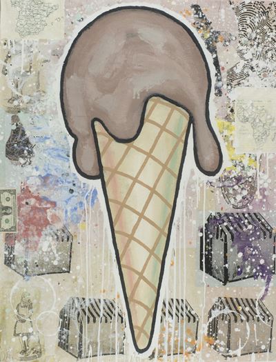 Chocolate Cone With Maps