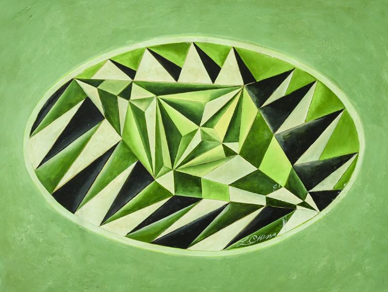 Luca Chessa - Geometria Palme Futuriste
