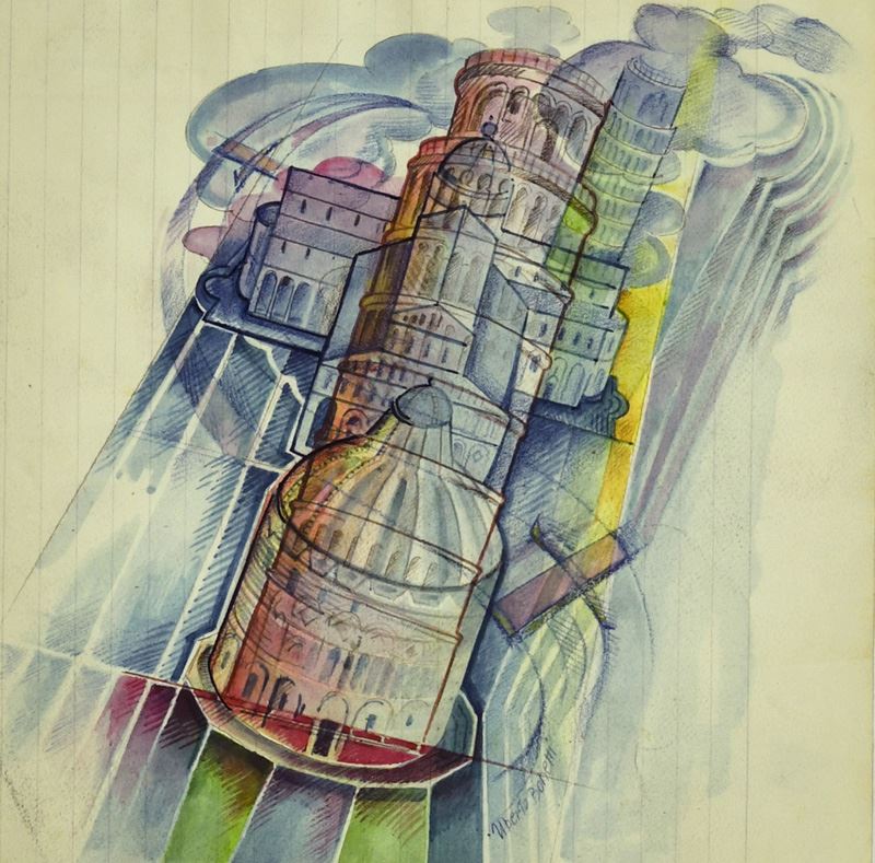 Uberto Bonetti - Piazza del Duomo di Pisa