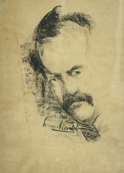 Ritratto di Ceccardo Roccatagliata Ceccardi