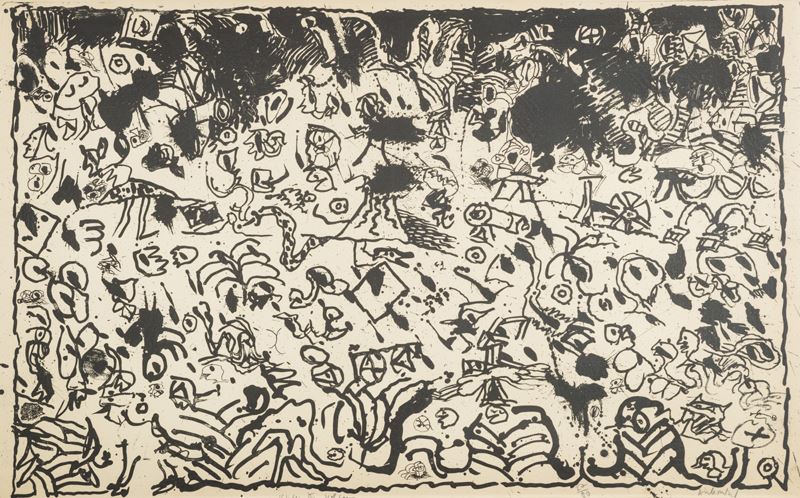 Pierre Alechinsky - Sotto il Vulcano - Under The Vulcano