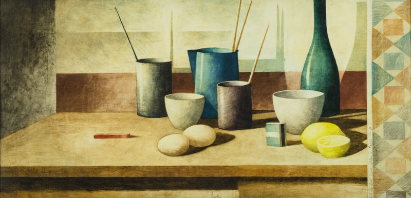 Marcello Scuffi - Natura Morta con la Greca