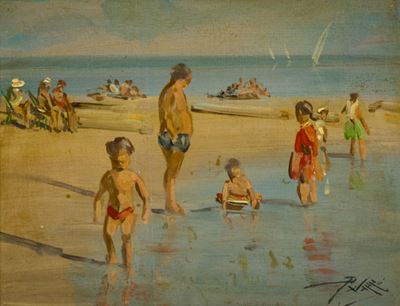 Spiaggetta ai Bagni Nettuno a Livorno