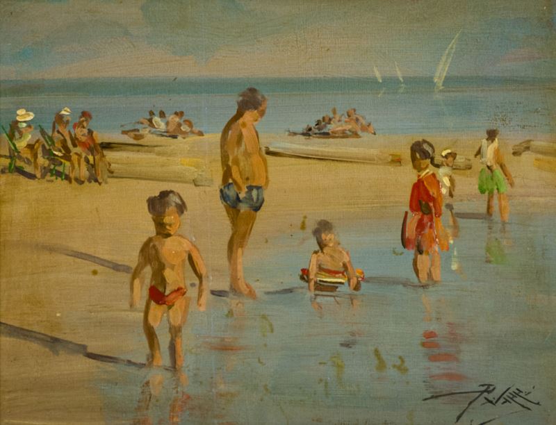 Lorenzo Palazzi - Spiaggetta ai Bagni Nettuno a Livorno