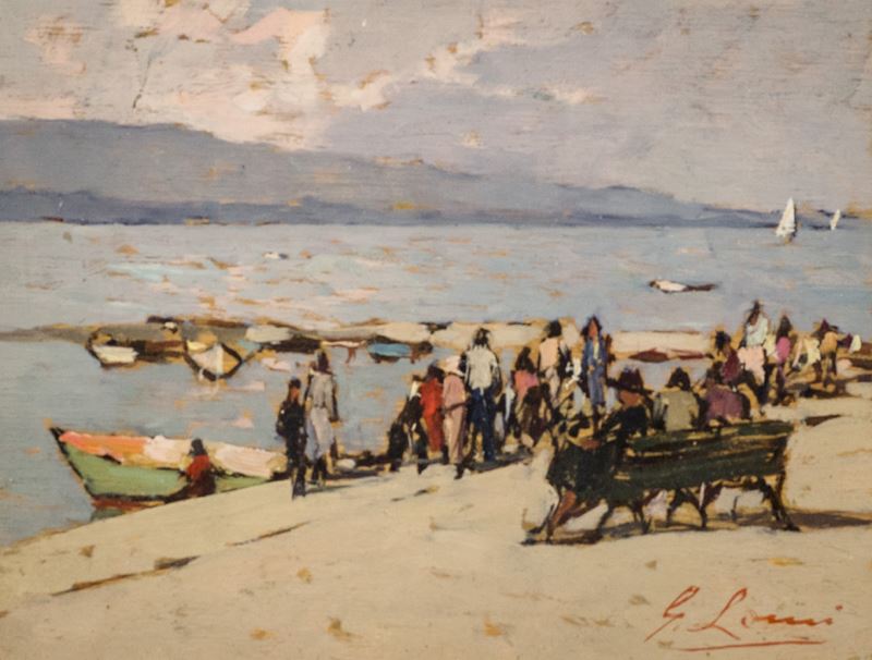 Giovanni Lomi - L'argentario a Talamone