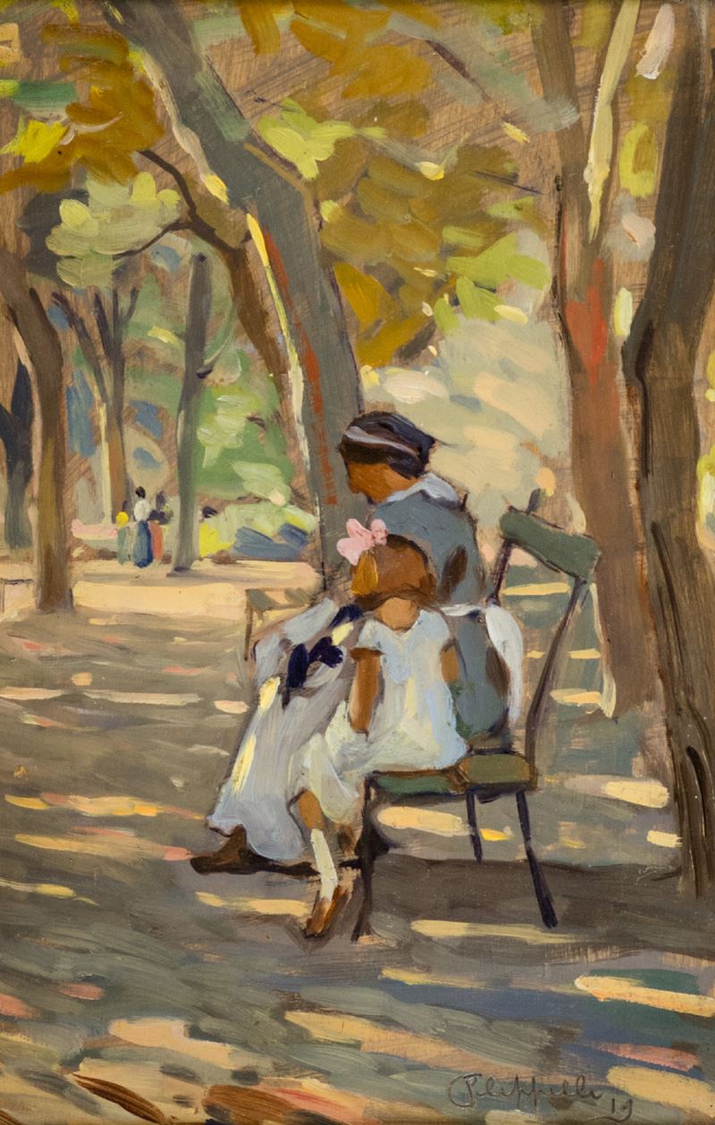 Cafiero Filippelli - Bimba e Balia al Parco