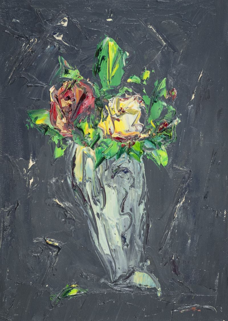 Giovanni Stradone - Vasetto con Rose