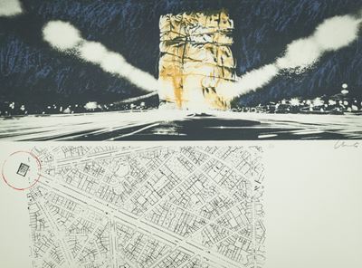 Project For The Arc De Triomphe, Paris