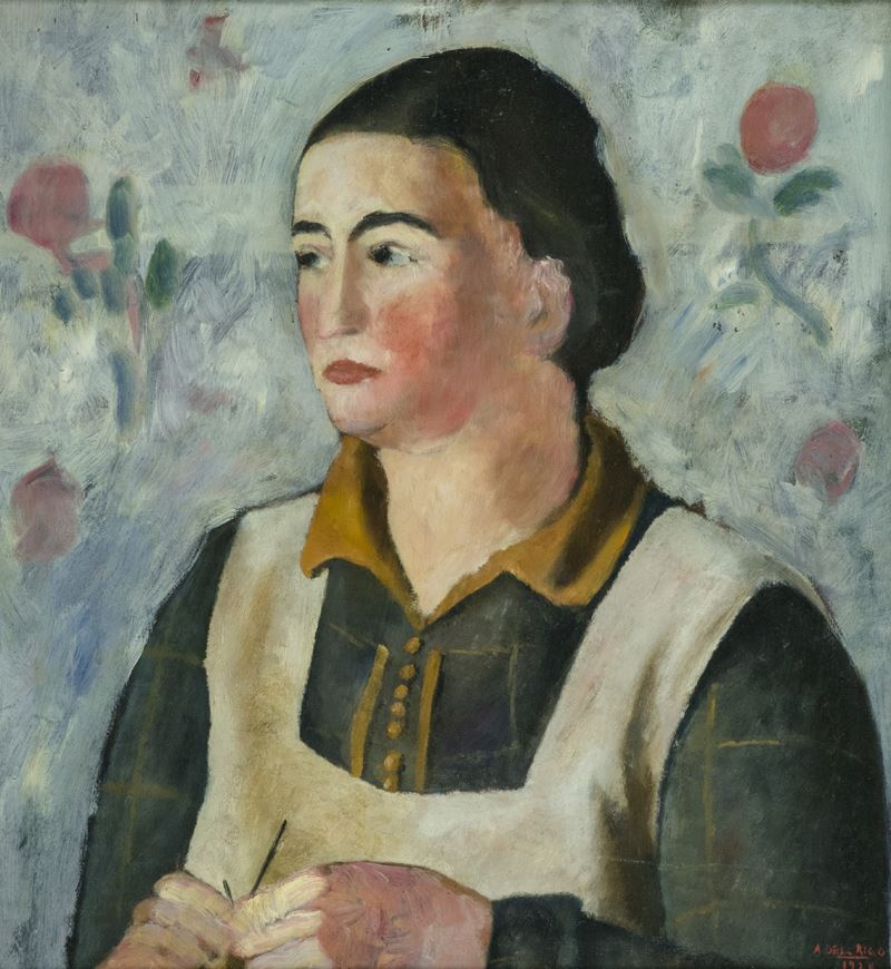 Arrigo del Rigo - Ritratto della Madre
