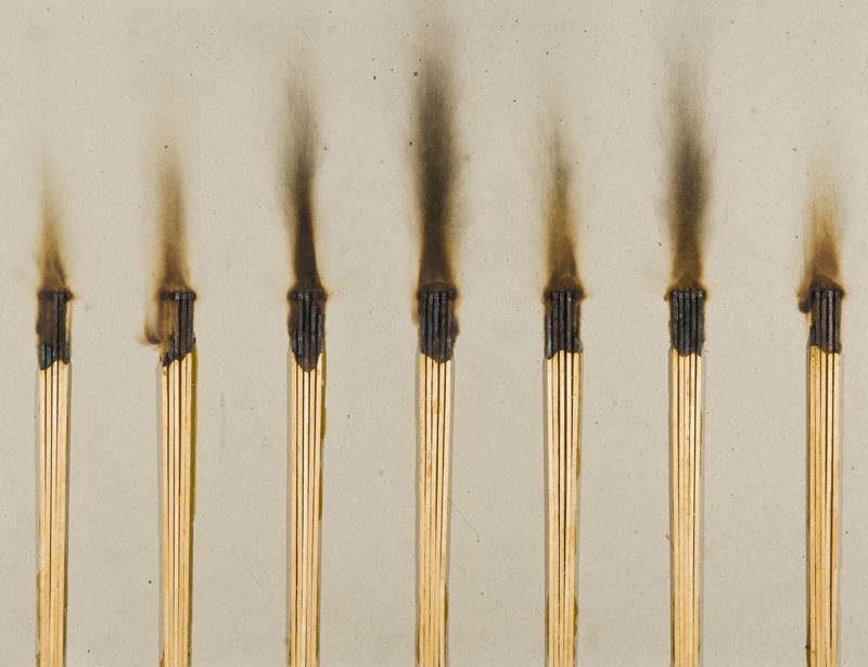 Bernard Aubertin - Dessin De Feu