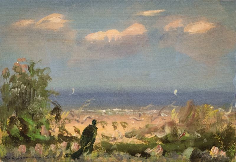 Pietro Annigoni - Paesaggio