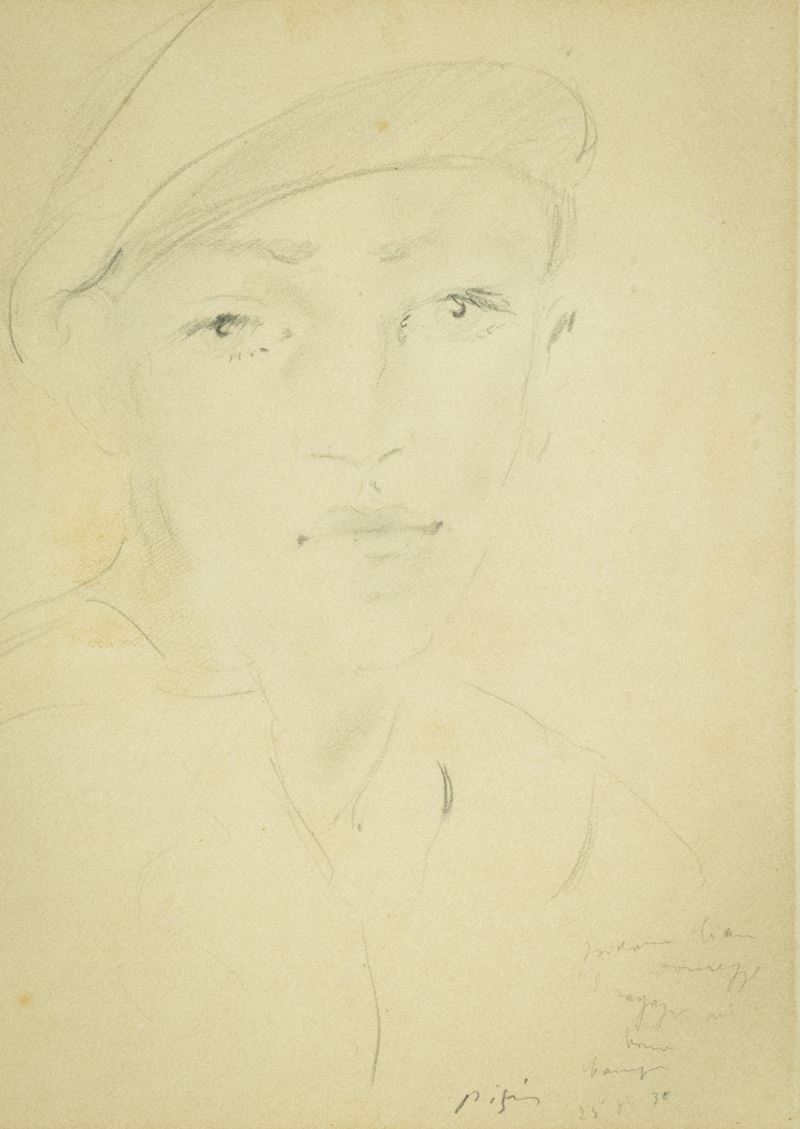 Filippo De Pisis - Ritratto di Ragazzo