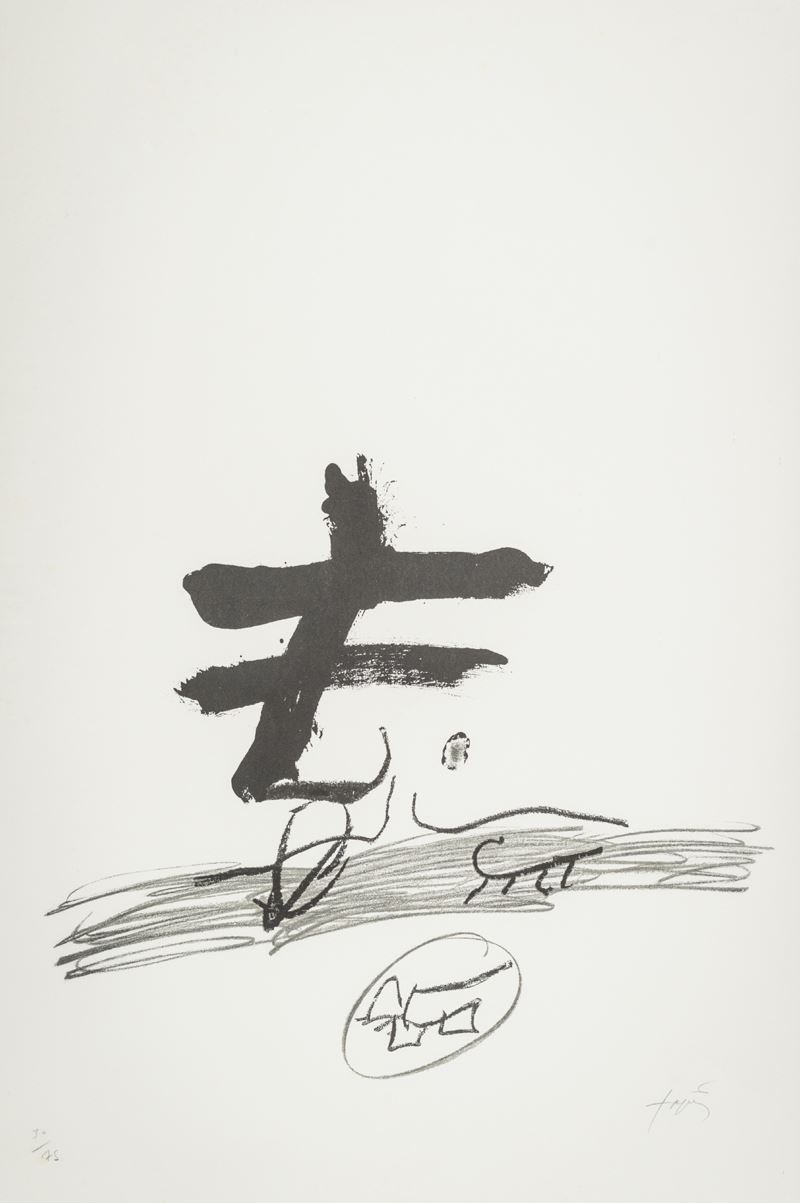 Antoni Tapies - Senza Titolo