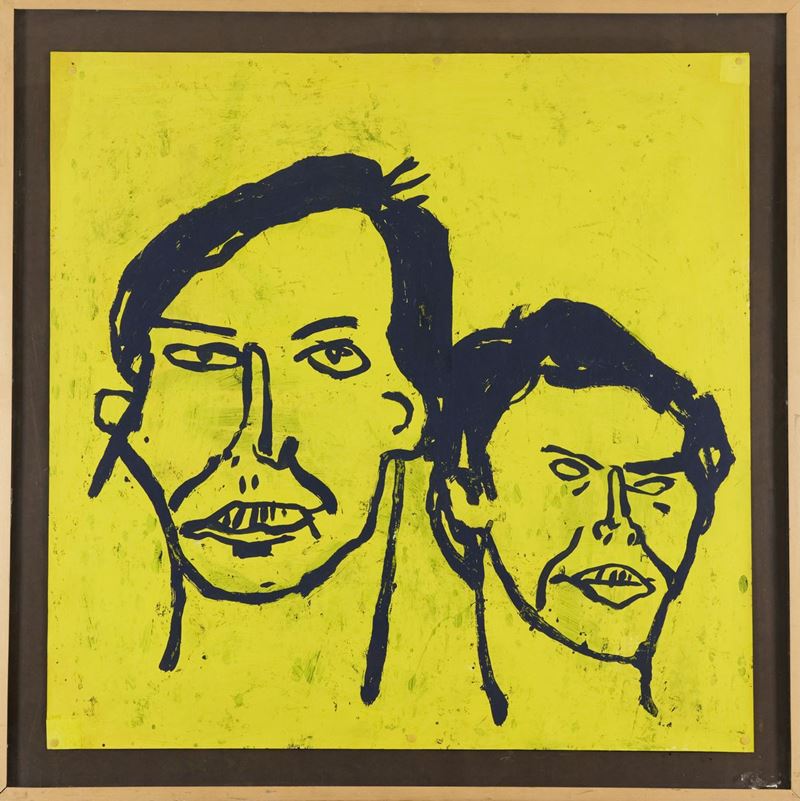 Double Protrait of George Condo