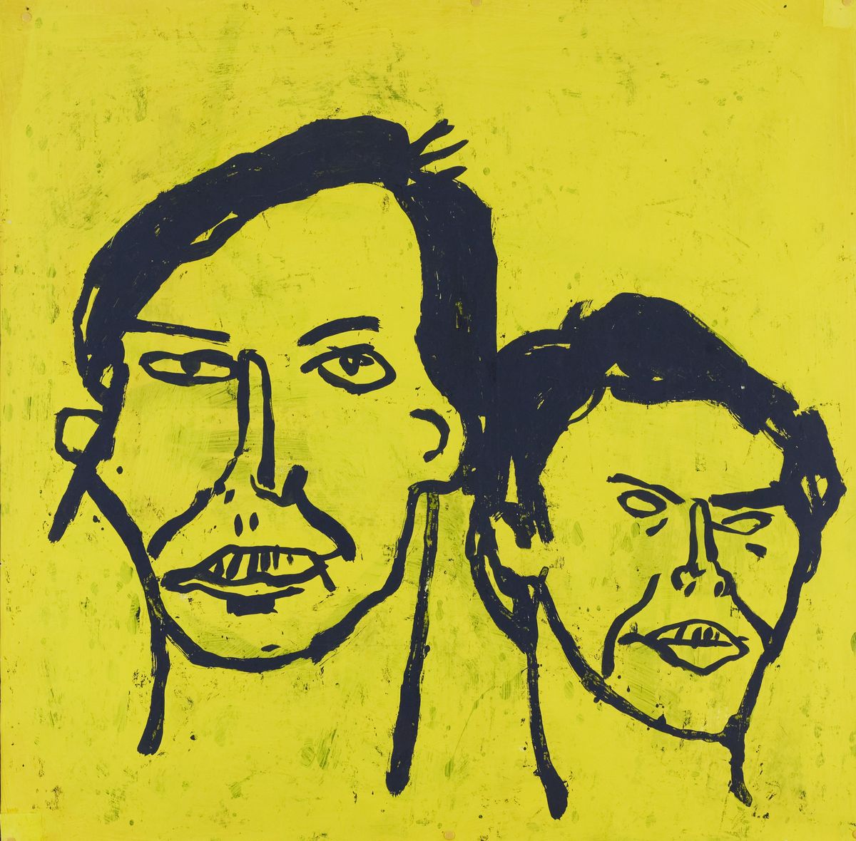 Double Protrait of George Condo