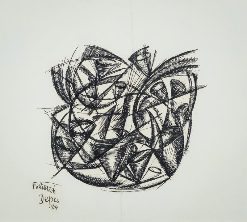 Fortunato Depero - Trottole Giroplastiche