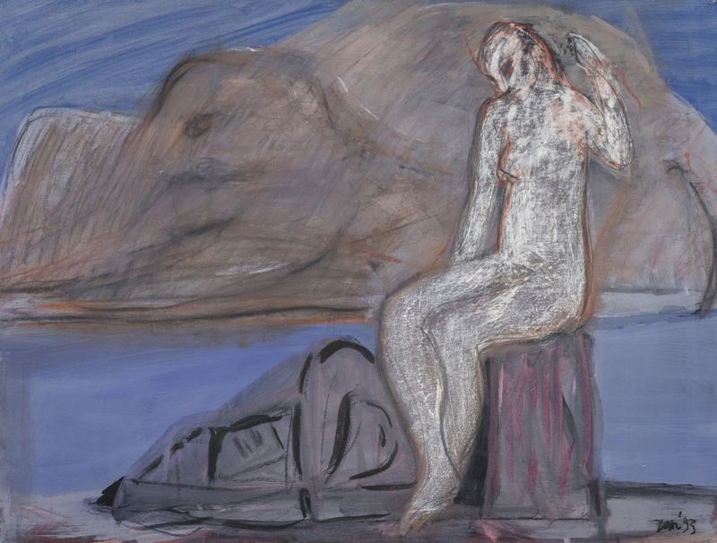 Carmelo Zotti - Figura Seduta