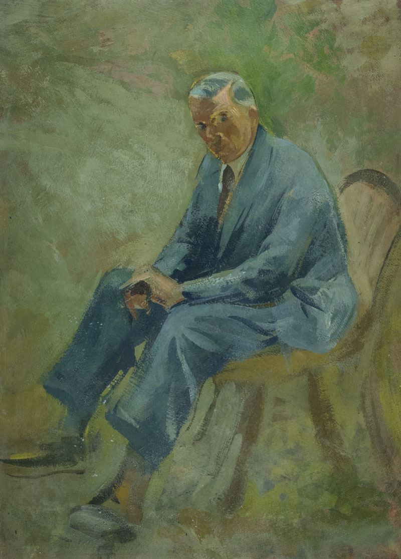 Carlo Passigli - Figura Seduta