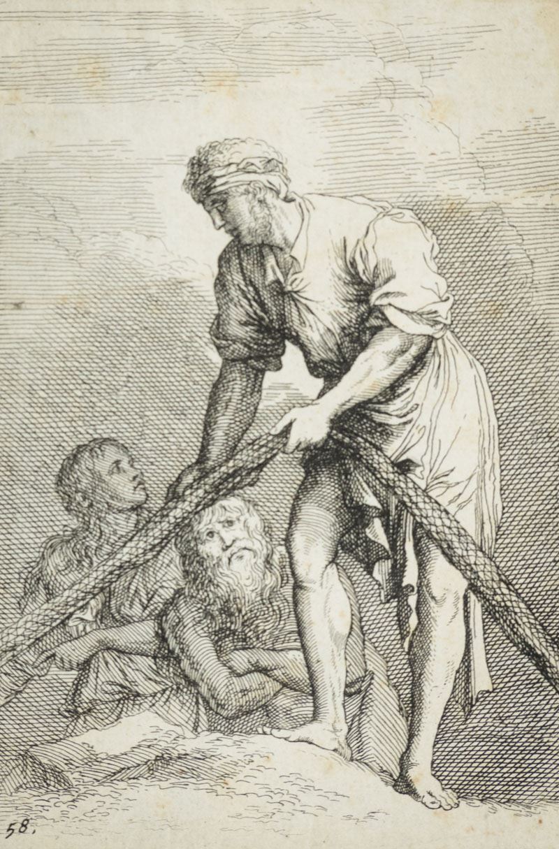 Salvator Rosa Attribuito - Figure
