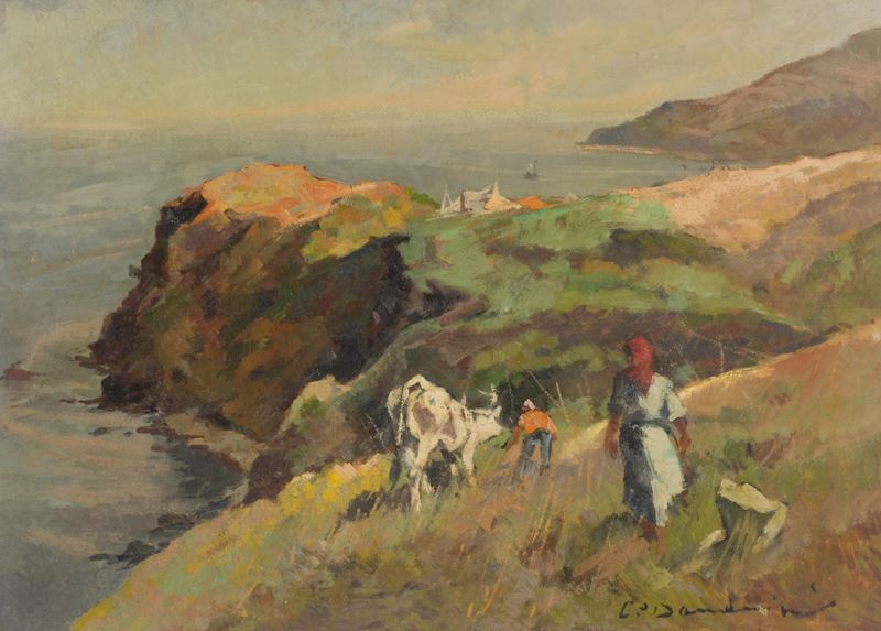 Carlo Domenici - Scogli di Lacona (elba)