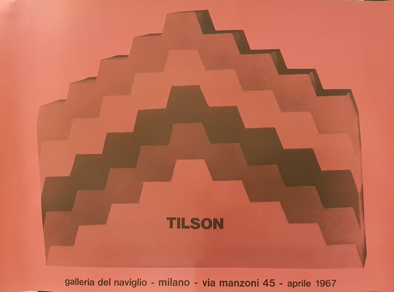 Tilson, Galleria del Naviglio, Milano, Aprile, 1967 - 