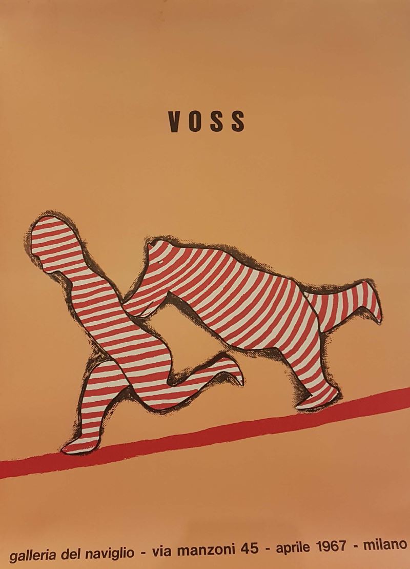 Voss, Galleria del Naviglio, Milano, Aprile 1967 - 
